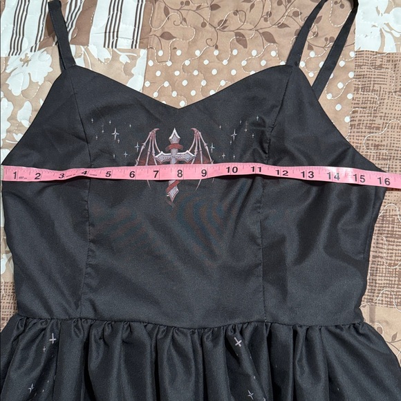 Lolita Dress with Angelic Coffin Print - Picture 12 of 13